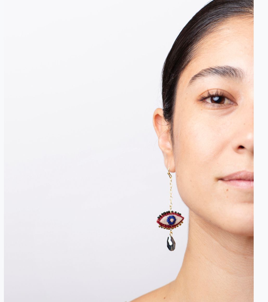 Ojito handmade earrings