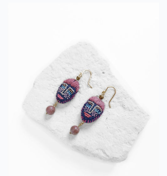 Ghana handmade earrings