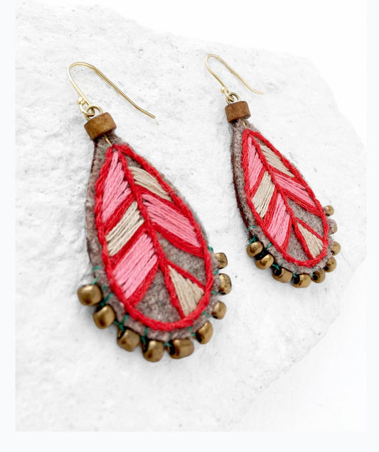 Frutti handmade earrings
