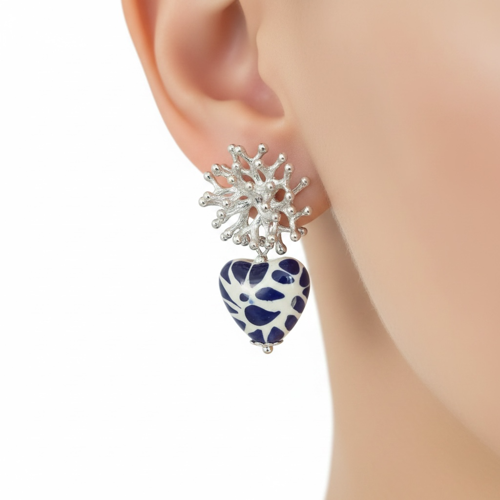 Talavera Cobalto + Coral