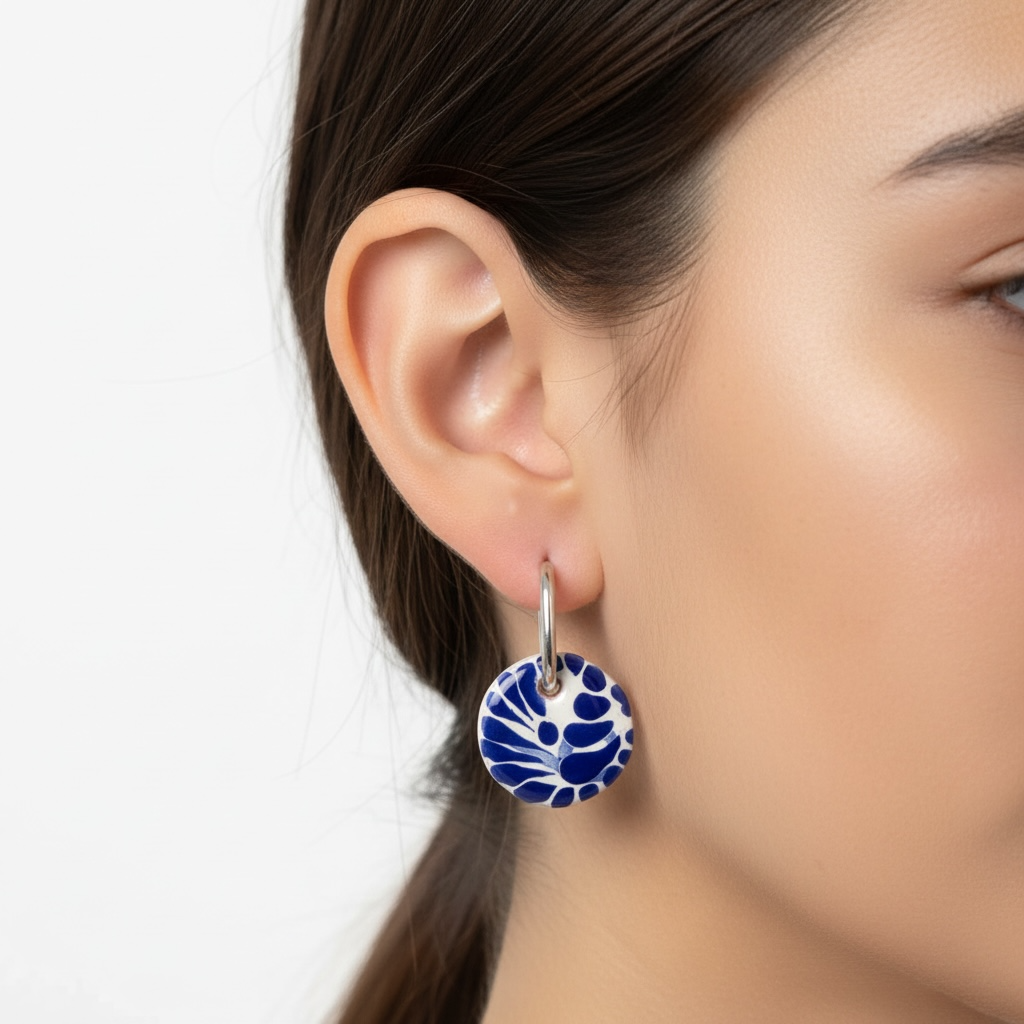 Talavera Coin in Blue