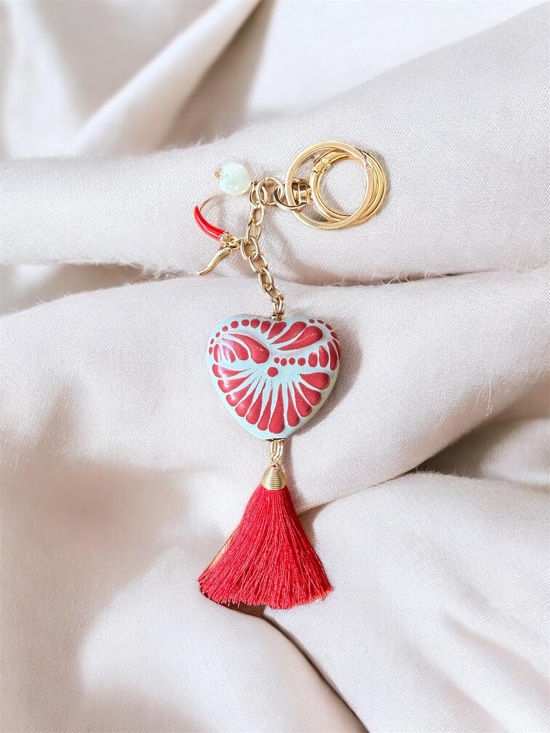 Red Heart keychain