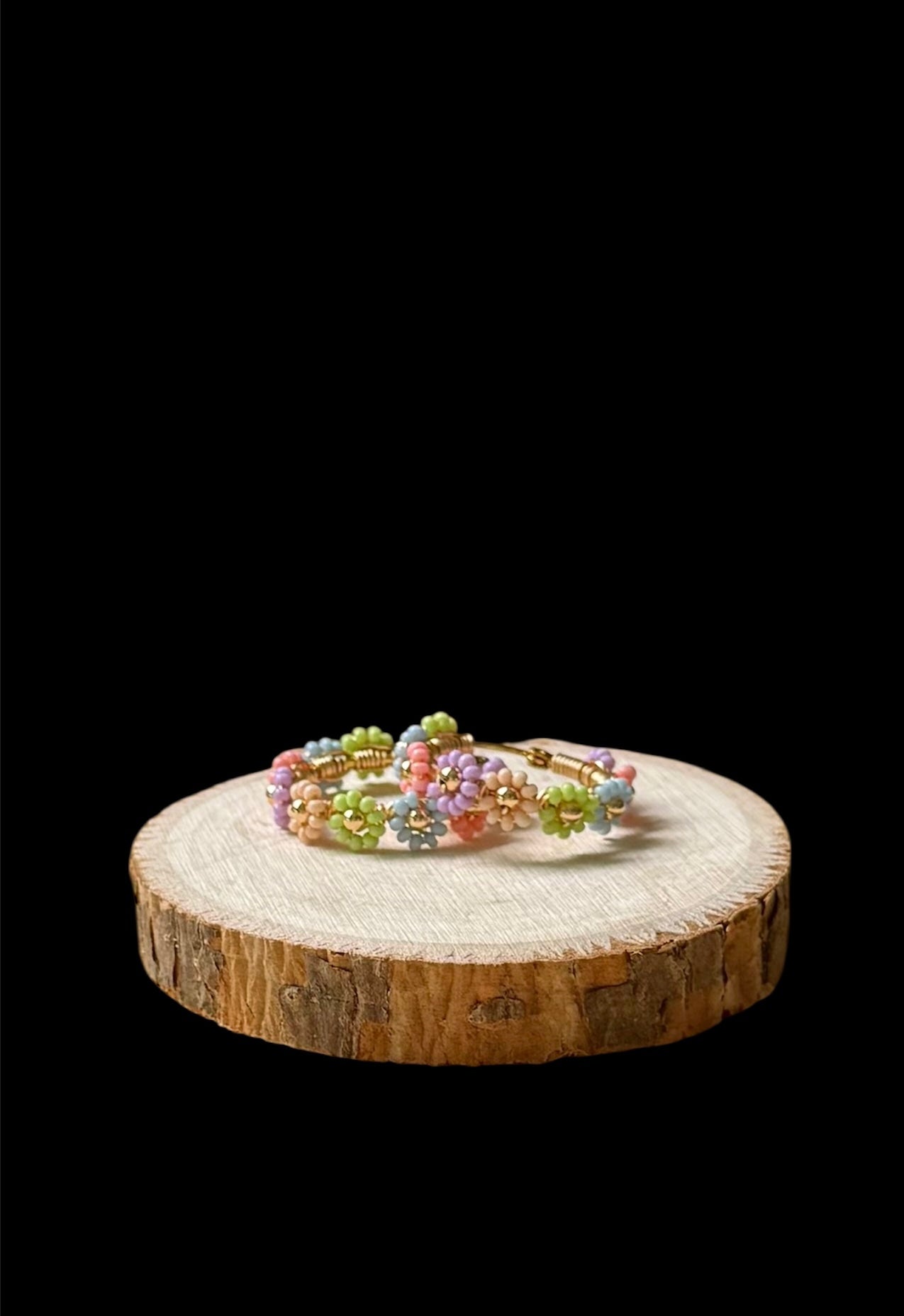 Easter Hoops “Arracadas pastel “